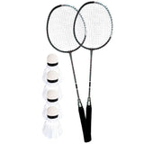 Best Sporting Badminton Set 500 XT 2 Schläger 4 Federbälle Tasche