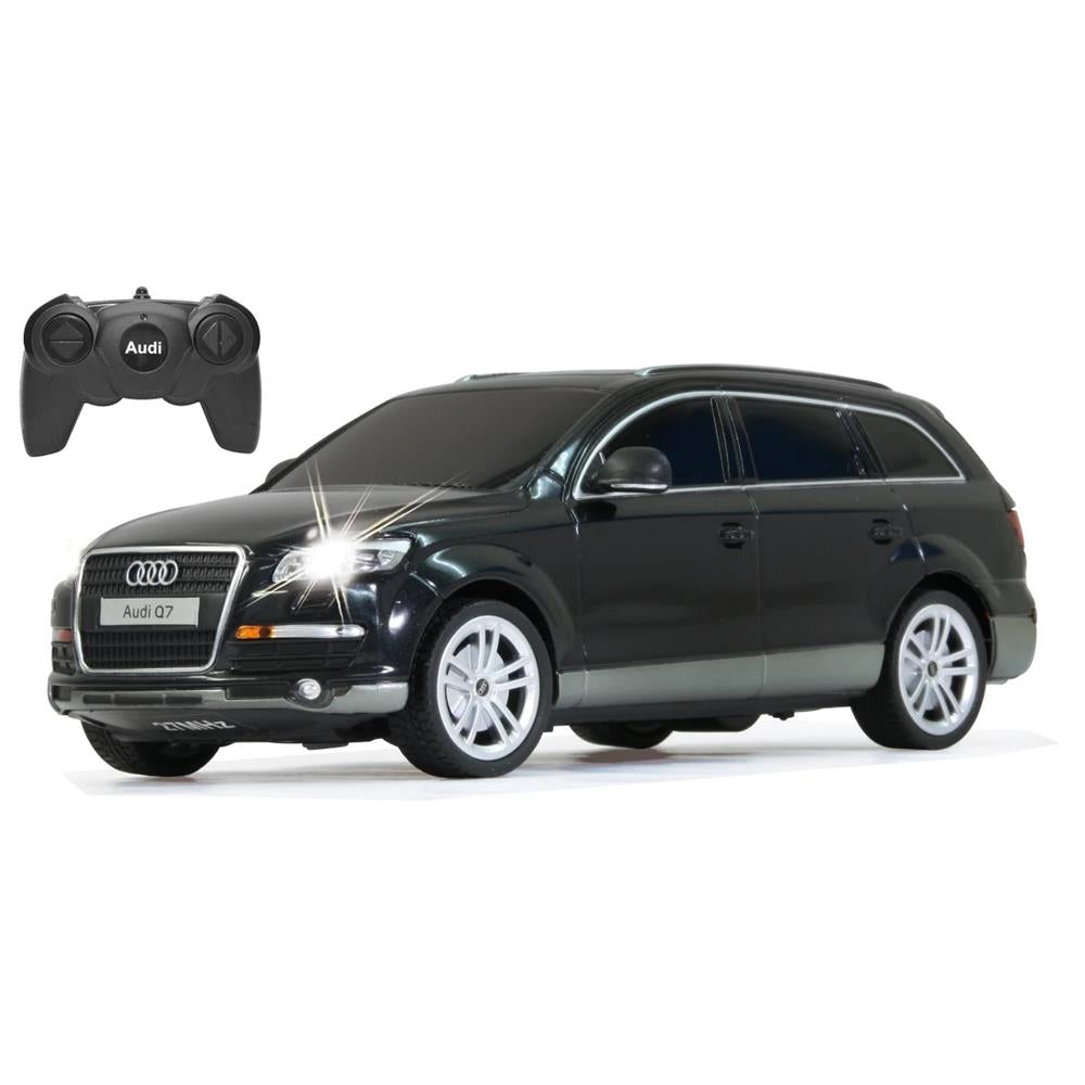 Jamara Audi Q7 1:24 schwarz 2,4GHz Ferngesteuertes Auto mit LED Fahrlicht