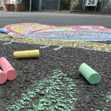 Best Sporting Straßenmalkreide JUMBO 5 Stück wasserlöslich Kinder Erwachsene