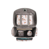 School-Mood Schulranzenset Timeless Air+ Leopard (Nordic Collection), 7-teilig