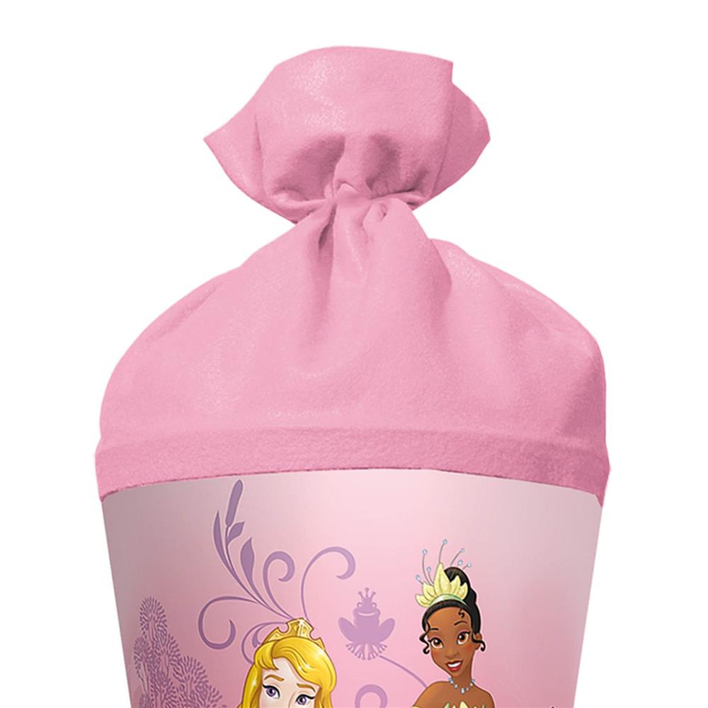 Roth Schultüte Disney Princess, 70cm, rund, Rot(h)-Spitze, Filzverschluss