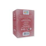 Cleverclixx Glitter Tiles Pack Transparent Rosa 16 Teile, magnetische Glitzer Bausteine, erweiterbare Sets