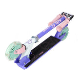 NILS EXTREME HD120L LED Kinderscooter Violett, Kinderroller, ABEC-7, bis 50 kg