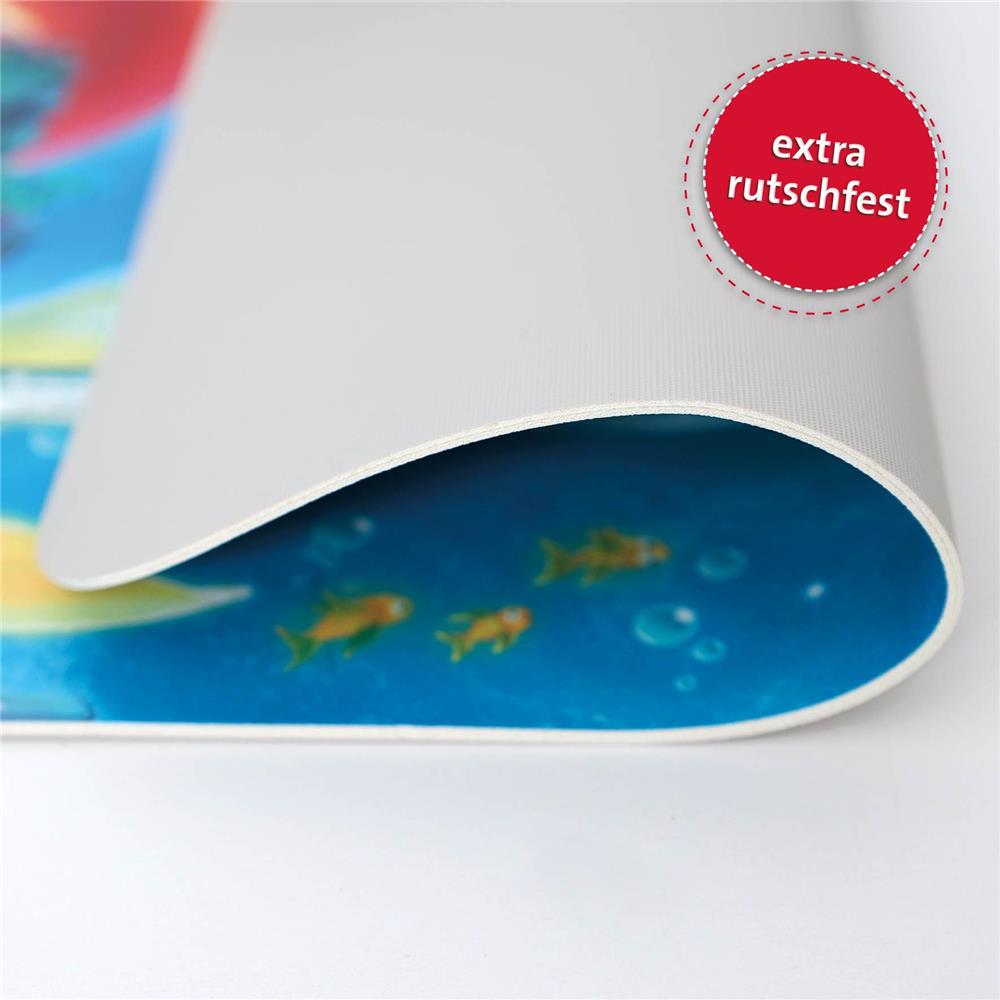 Roth Schreibtischunterlage Magische Meerjungfrau, Malunterlage mit Anti-Rutsch-Beschichtung