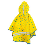 Roth ReflActions Regen-Poncho Roar, Gelb, 5-10 Jahre, mit reflektierenden Elementen