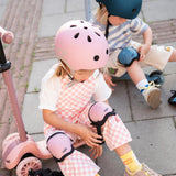 Scoot & Ride Protective Set, Größe S, rose, Knieschoner und Ellbogenschoner Set in rosa
