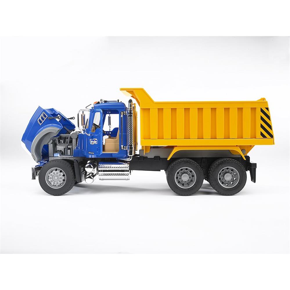Bruder 02815 - MACK Granite LKW mit Kippmulde, 1:16