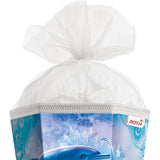 Roth Extra große XXL Schultüte Delfine, 100cm, eckig, Rot(h)-Spitze, Tüllverschluss