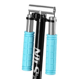 NILS EXTREME HM1302 City Scooter Schwarz-Blau, Freizeitroller, ABEC-7, bis 100 kg