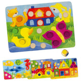 goki Farbwürfelspiel - Lernspielzeug (Farben)