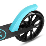 NILS EXTREME HM1302 City Scooter Schwarz-Blau, Freizeitroller, ABEC-7, bis 100 kg