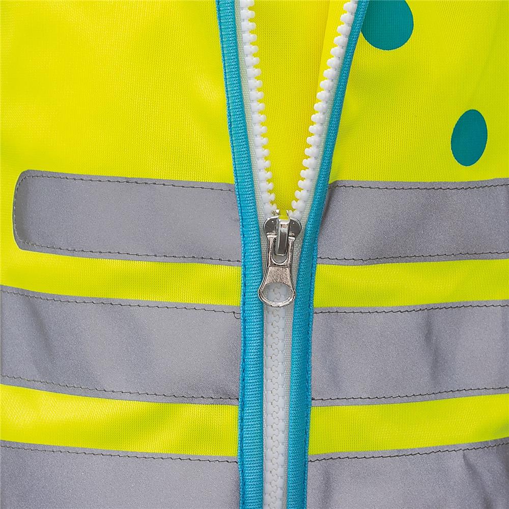 Roth ReflActions Warnweste für Kinder Roar, Gelb, mit reflektierenden Elementen, erweiterbar