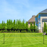 NILS NT310 Badmintonnetz 6,3 m mit Teleskopstangen, Outdoor Garten Freizeit