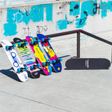 NILS EXTREME CR3108SA Skateboard, 78 cm Ahorn Deck, ABEC-7 PU Rollen, Design Error