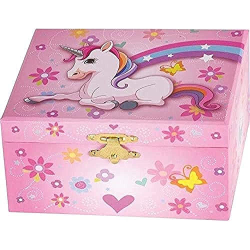 Goki Musikspieldose Einhorn - Musikdose mit Melodie Schwanensee