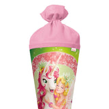 Roth Schultüte Einhornglück, 70cm, rund, Rot(h)-Spitze, Filzverschluss