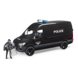 Bruder 02685 - MB Sprinter Police Special Forces, Polizei Spezialeinheit mit Figur