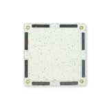 Cleverclixx Glitter Tiles Pack Transparent Rosa 16 Teile, magnetische Glitzer Bausteine, erweiterbare Sets