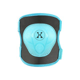 NILS EXTREME H704 Schoner-Set, Blau, Größe S - Protektoren Handgelenk Ellenbogen Knie