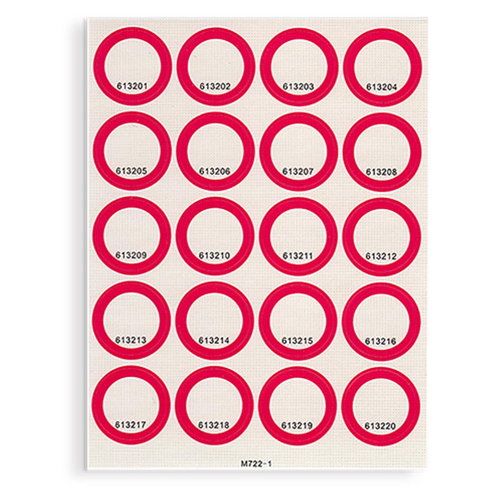 Anybook Sticker Rot – 400 Aufkleber für Anybook Reader (DRP5100/DRP4100 ...