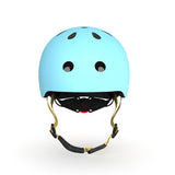 Scoot & Ride Kinderhelm Größe XXS-S (45-51 cm) blueberry - Schutzhelm mit LED-Licht