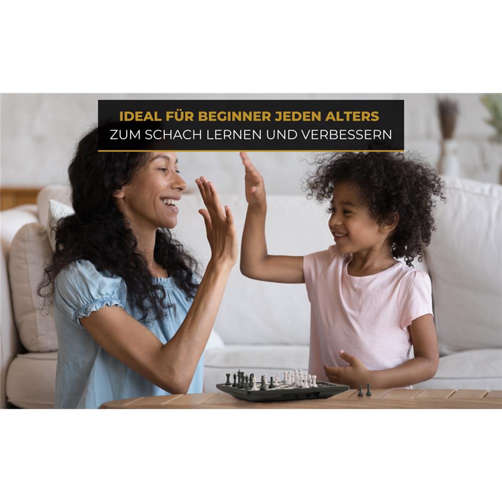 MILLENNIUM M808 ChessChampion 2.0 – Kompakter Schachcomputer mit KI & Farbdisplay