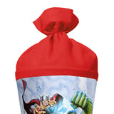 Roth Schultüte Marvel Avengers, 70cm, rund, mit Rot(h)-Spitze und rotem Filzverschluss