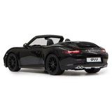 Jamara Porsche 911 Carrera S 1:12 schwarz 2,4GHz Ferngesteuertes Auto mit LED Fahrlicht