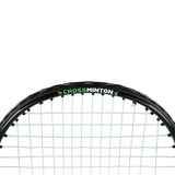 NILS Crossminton-Set, Grün, 2x Schläger, 3x Federbälle (Speeders), 1x Schutzhülle