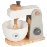 Goki Küchenmaschine, Mixer mit Rührschüssel - Zubehör für Spielküche