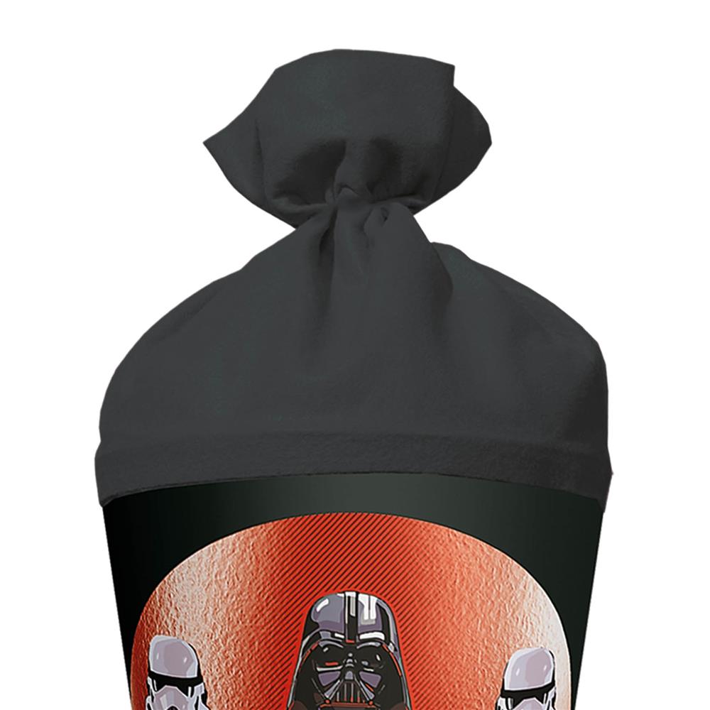 Roth Schultüte Disney Star Wars mit Folieneffekt, 70cm, rund, mit Rot(h)-Spitze und schwarzem Filz