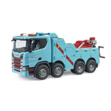 Bruder 03553 - Scania Super 560R Abschlepp-LKW, mit Light & Sound Modul, Maßstab 1:16