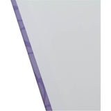 Roth Zeugnismappe Pattern mit Buchschrauben Lila Paradise, mit 12 A4 Klarsichthüllen, im Buchleineinband