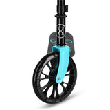 NILS EXTREME HM1302 City Scooter Schwarz-Blau, Freizeitroller, ABEC-7, bis 100 kg