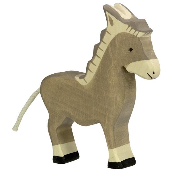 Holztiger Holzfigur - Esel, Tierfigur