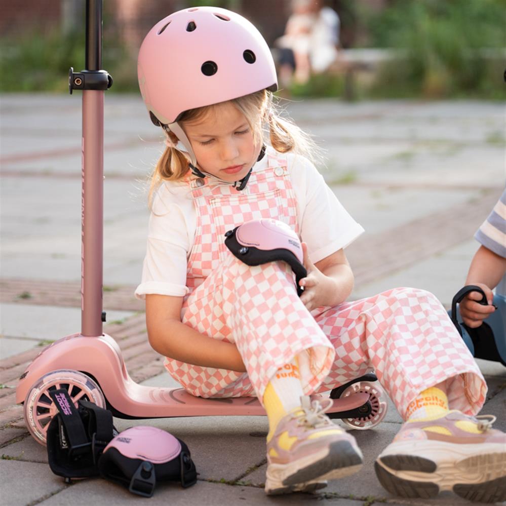 Scoot & Ride Highwaykick 3S Scooter, rose - Kinderroller, ab 3 Jahren