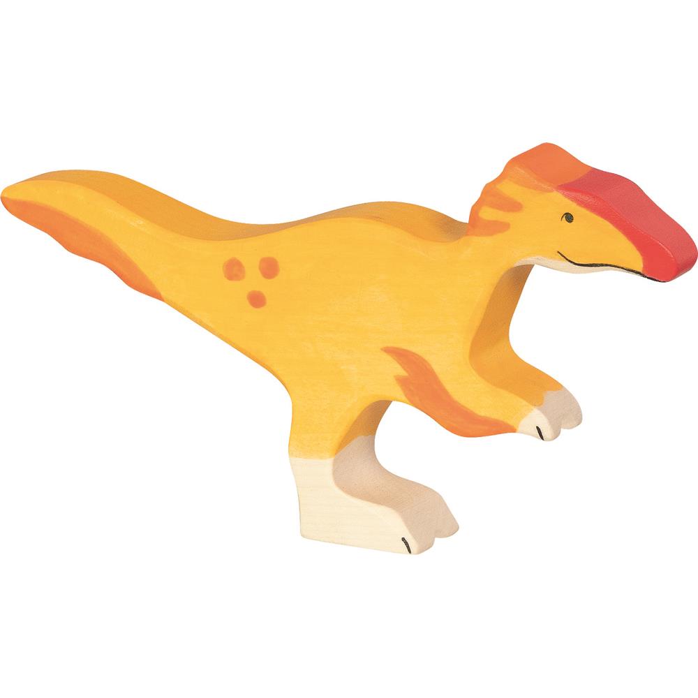 Holztiger Holzfigur - Utahraptor, Dinosaurier, Holzspielzeug, ab 3 Jahren
