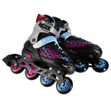 NILS EXTREME NH18190A BRAVE 2in1 Inliner Schlittschuhe Gr. 39-43, Rosa, verstellbar