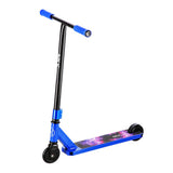 NILS EXTREME HS021 SPACE Stunt Scooter Blau, Freestyle Roller, ABEC-9, bis 100 kg