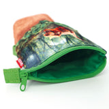 Roth Federmäppchen T‑Rex Welt - 2in1 Mäppchen & Stiftebecher für Schule