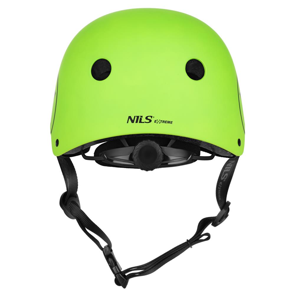 NILS EXTREME MTW001-2 Helm Größe L 58-61 cm Grün - Schutzhelm für Skatehelm Inliner Roller Fahrrad