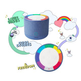 Wobie Box Violett Kinder Musikbox mit Spotify, WLAN, Bluetooth, SD-Slot & Kopfhöreranschluss