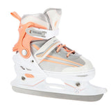 NILS EXTREME NH18190 2in1 Inliner Schlittschuhe Gr. 39-43, Weiß-Rosa, verstellbar