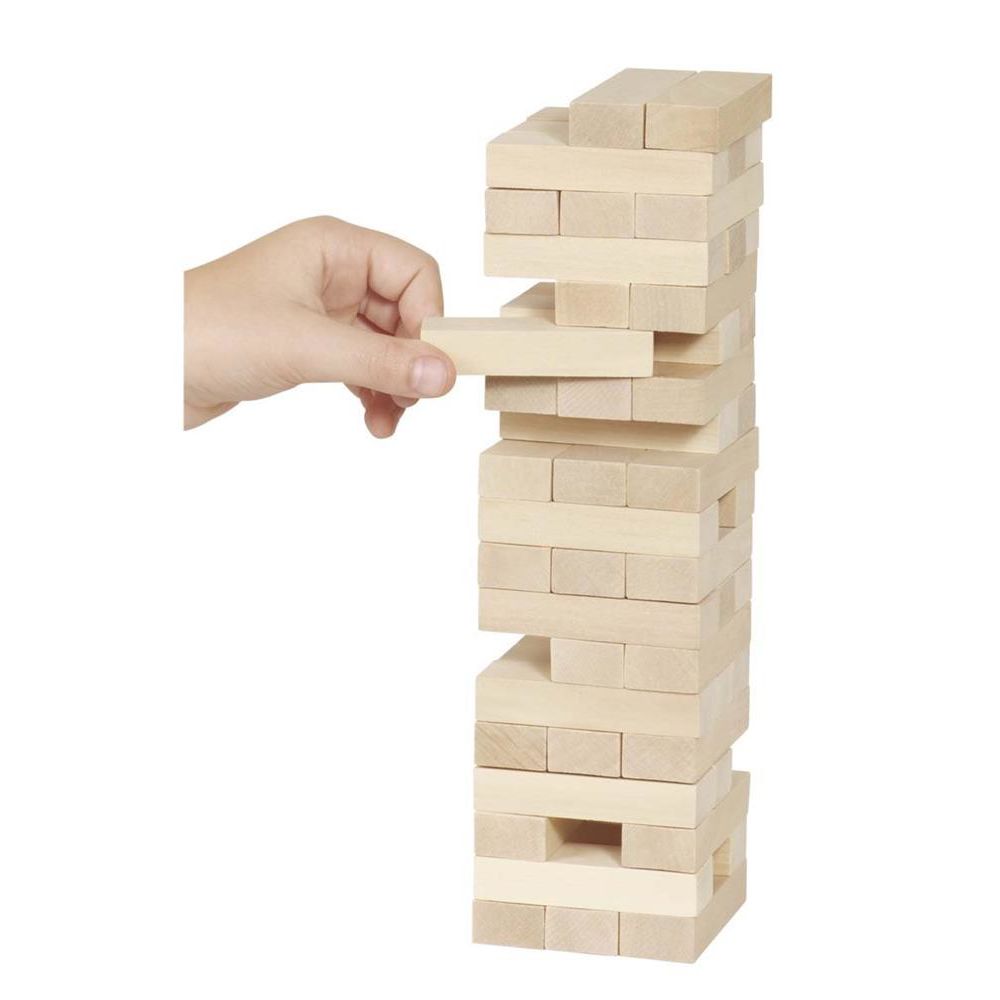 goki Geschicklichkeitsspiel Wackelturm, aus Holz
