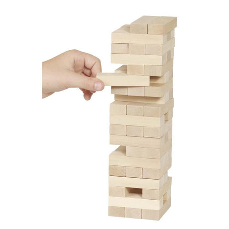 goki Geschicklichkeitsspiel Wackelturm, aus Holz