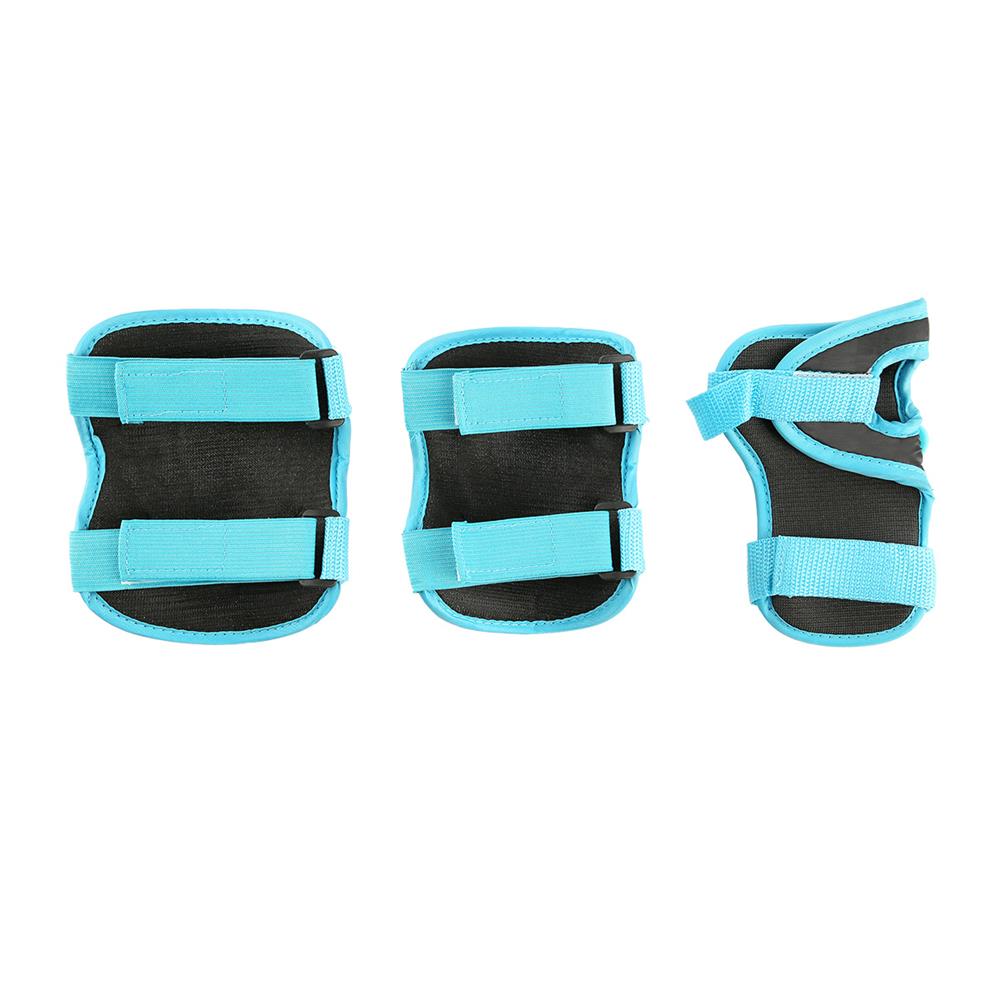 NILS EXTREME H704 Schoner-Set, Blau, Größe L - Protektoren Handgelenk Ellenbogen Knie