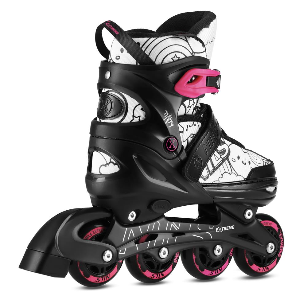NILS EXTREME NH10907 TINTY 4in1 Inliner Schlittschuhe Rollschuhe Gr. 35-38, verstellbar