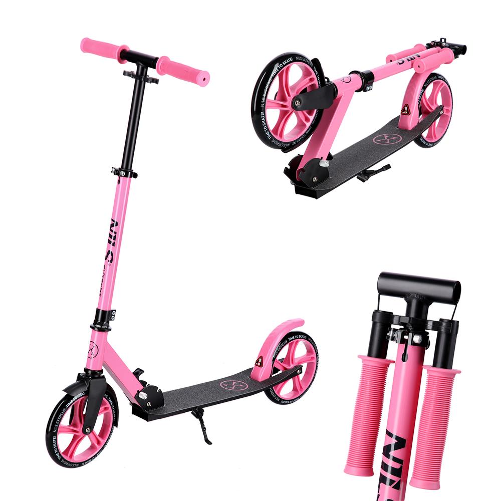 NILS EXTREME HM2009 City Scooter Pink, Freizeitroller, ABEC-7, bis 100 kg