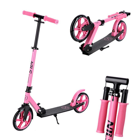 NILS EXTREME HM2009 City Scooter Pink, Freizeitroller, ABEC-7, bis 100 kg