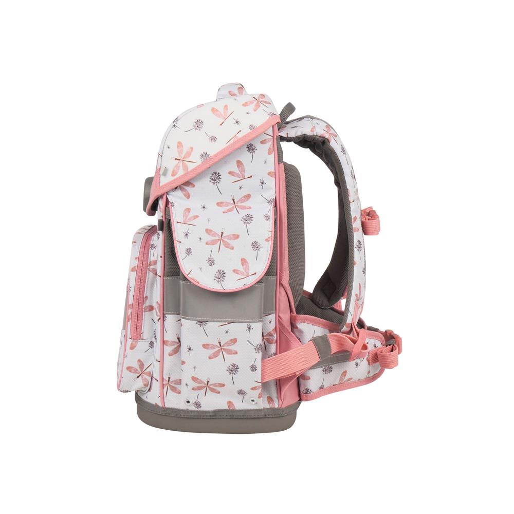 School-Mood Schulranzenset Timeless Air+ Dragonfly (Nordic Collection, weiß)